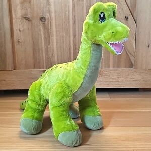 Rare Australia Exclusive Build A Bear Green Spotted Brachiosaurus 23" Plush